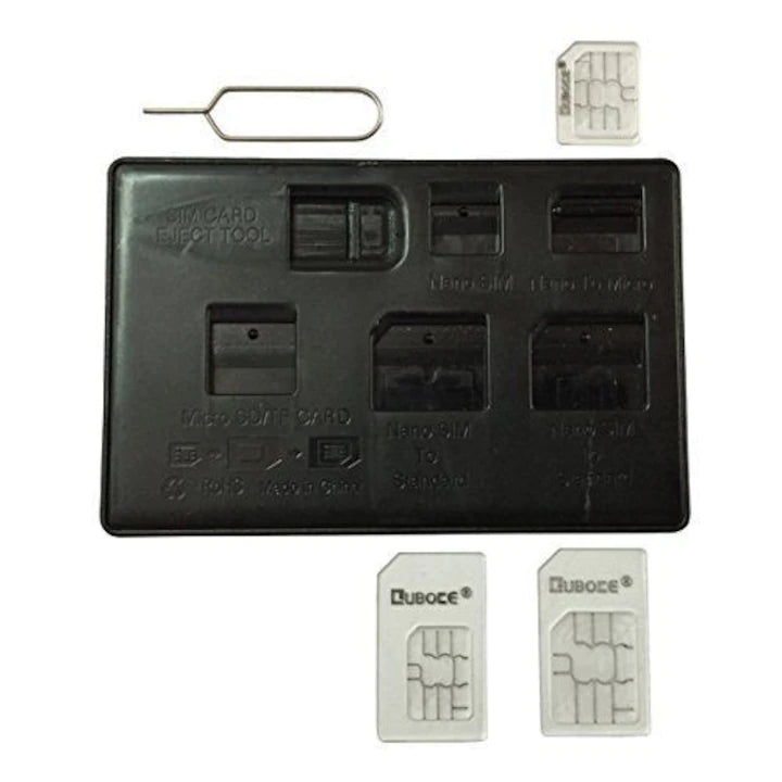 SIM Card Adapter Kit for Nano & Micro SIM Conversion | CRD 5 SIM Card Adapter Kit for Nano & Micro SIM Conversion | CRD 5